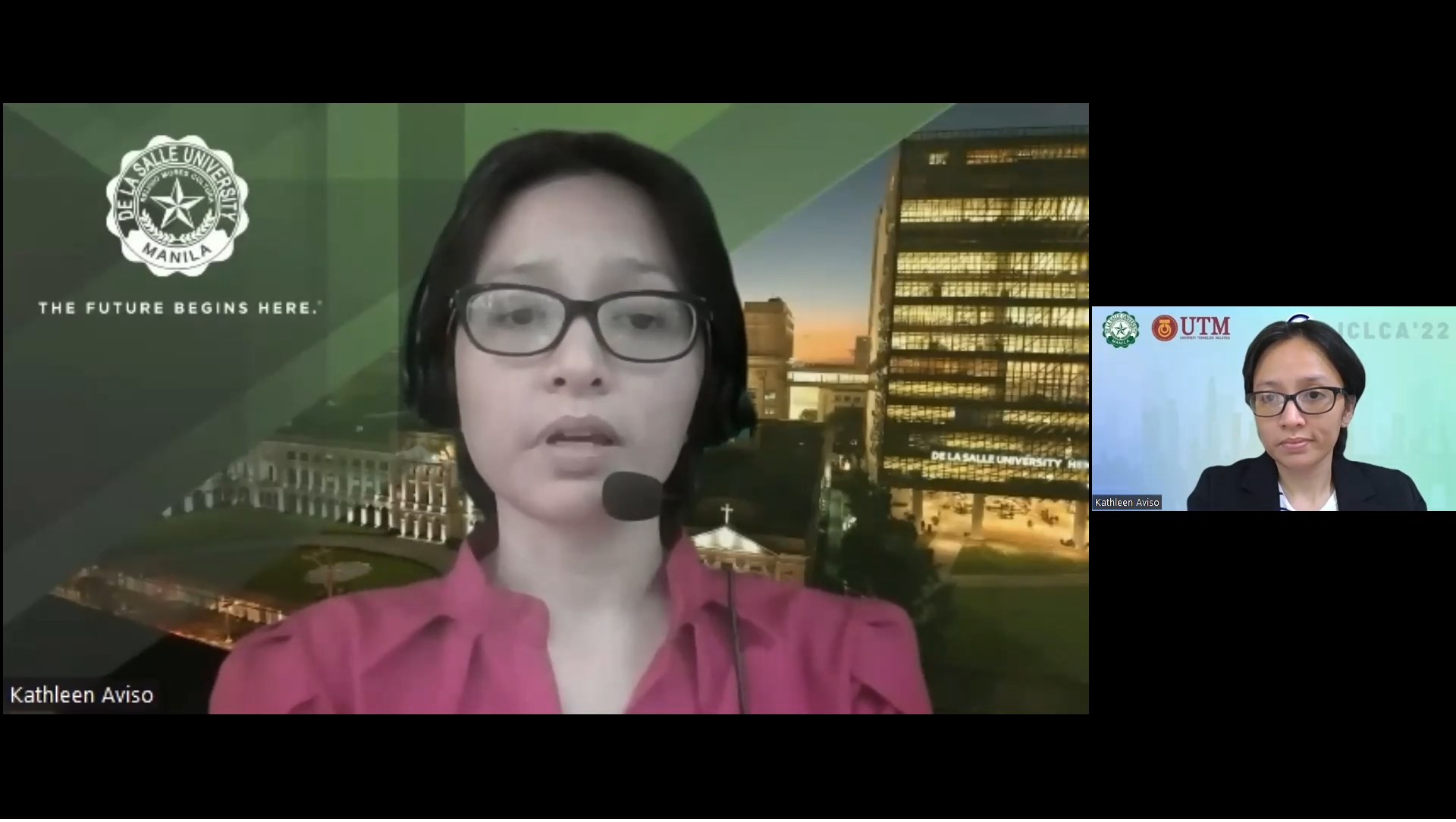 Welcoming Speech Kathleen Aviso